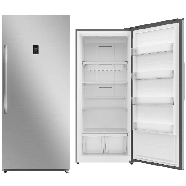 Midea Upright Freezer Refrigerator 793 Liters 28 CFT, Bru Steel - MDRU793FGE46RAE