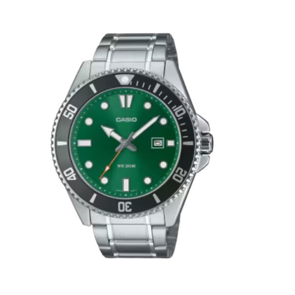 Casio Casual Stainless-Steel Analog Watch for Men - MDV-107D-3A2VDF