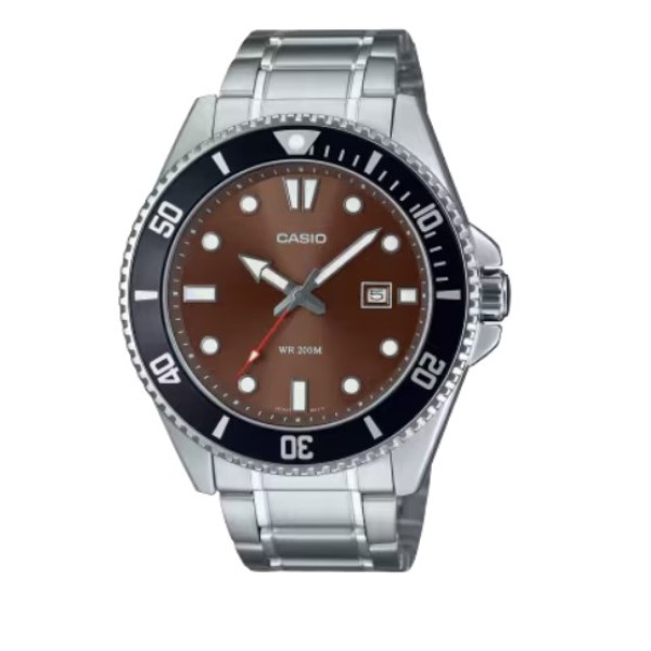 Casio Casual Stainless-Steel Analog Watch for Men - MDV-107D-5AVDF