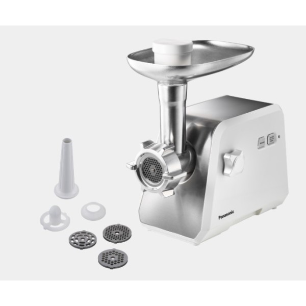 Panasonic 1700Watts, Meat Grinder, White - MK-GX1711WTZ