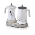 Ariete Breakfast Station 3-in-1 Electic Moka Kettle and Milk Frother 480 Watts - MOD1344