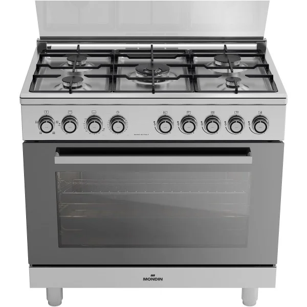 Mondin 90x60cm, 5 Burners Gas Cooker - MOFS96GGXM