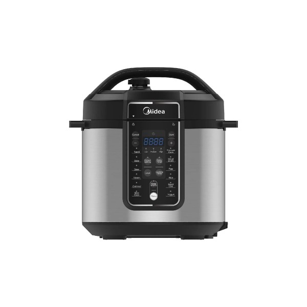 Midea 8 Liters Capacity, 1200Watts Pressure Cooker - MPC-8002SBSS-NPR