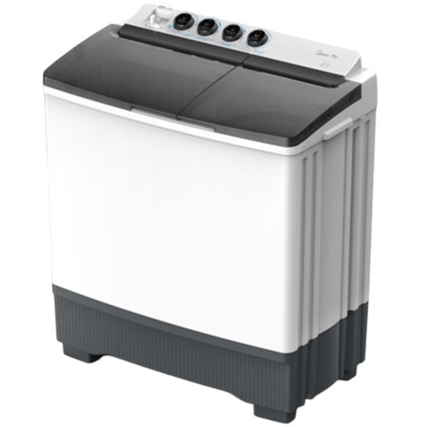 Midea Twin Tub Washing Machine 10kg Washer 6kg Dryer, White - MT100W100/W-KW