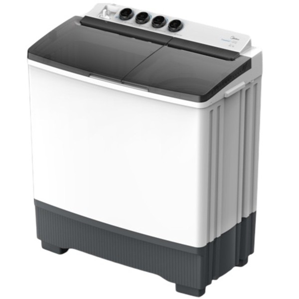 Midea Twin Tub Washing Machine 12kg Washer 7kg Dryer, White - MT100W120/W-KW