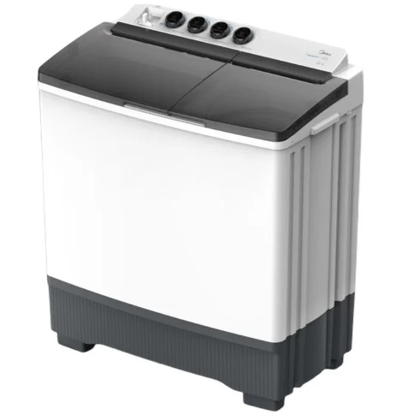Midea Twin Tub Washing Machine 12kg Washer 7kg Dryer, White - MT100W120/W-KW