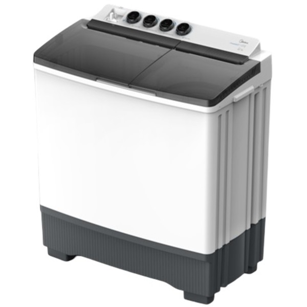 Midea Twin Tub Washing Machine 14kg Washer 8kg Dryer, White - MT100W140/W-KW