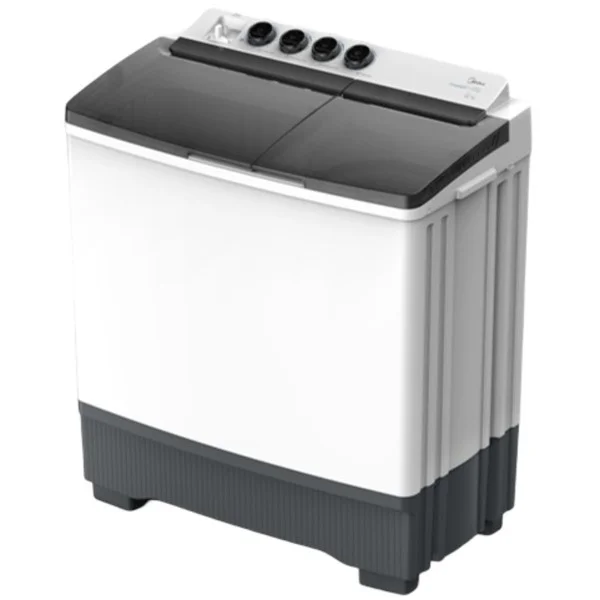 Midea Twin Tub Washing Machine 14kg Washer 8kg Dryer, White - MT100W140/W-KW