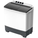Midea Twin Tub Washing Machine 18kg Washer 10kg Dryer, White - MT100W180/W-KW