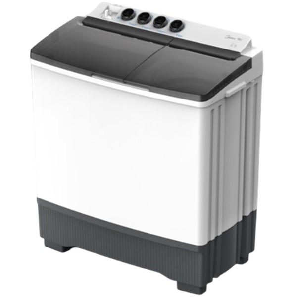 Midea Twin Tub Washing Machine 18kg Washer 10kg Dryer, White - MT100W180/W-KW