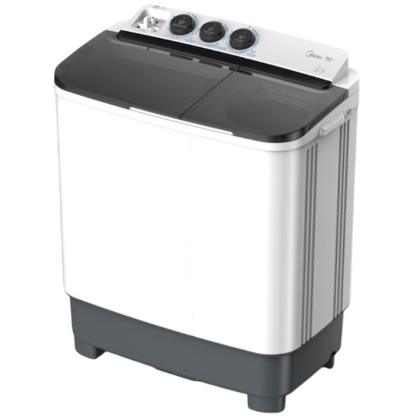 Midea Twin Tub Washing Machine 8kg Washer 5kg Dryer, White - MT100W80/W-KW