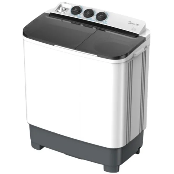 Midea Twin Tub Washing Machine 8kg Washer 5kg Dryer, White - MT100W80/W-KW