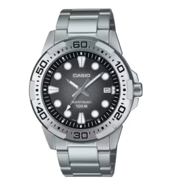 Casio Casual Stainless-Steel Analog Watch for Men - MTD-140D-1AVDF