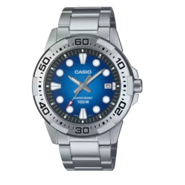 Casio Casual Stainless-Steel Analog Watch for Men - MTD-140D-2AVDF