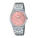 Casio Pink Dial Stainless-Steel Analog Watch for Men - MTP-B145D-4AVDF