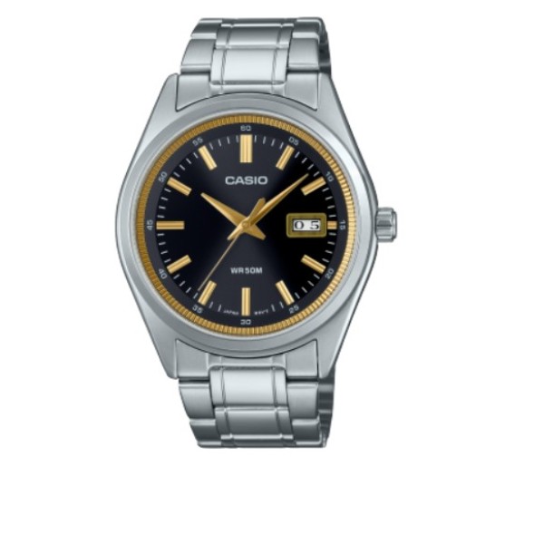Casio Casual Stainless-Steel Analog Watch for Men - MTP-B180D-1A2VDF
