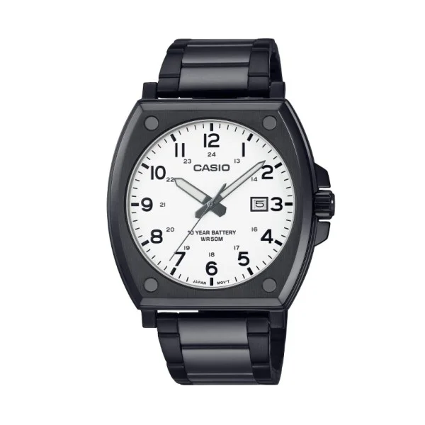 Casio Standard White Dial Analog Watch for Men - MTP-E715D-7AVDF