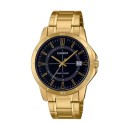 Casio Gold Stainless-Steel Analog Watch for Men - MTP-V004G-1CUDF