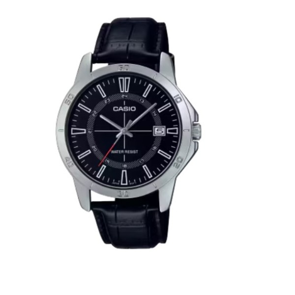 Casio Leather Band Analog Watch for Men - MTP-V004L-1CUDF