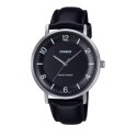 Casio Leather Band Analog Watch for Men - MTP-VT03L-1BDF