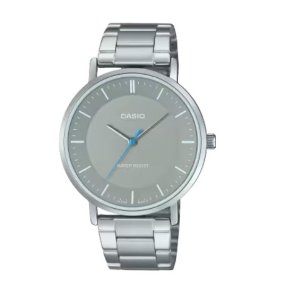 Casio Casual Stainless-Steel Watch for Men - MTP-VT04D-8EDF