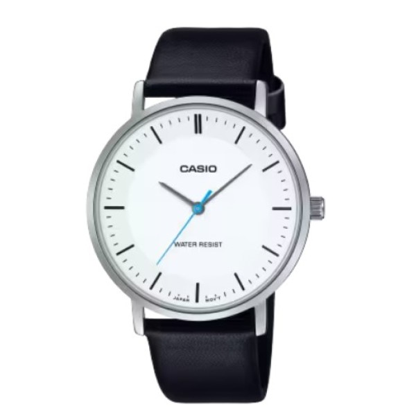 Casio Casual Leather Band Watch for Men - MTP-VT04L-7EDF