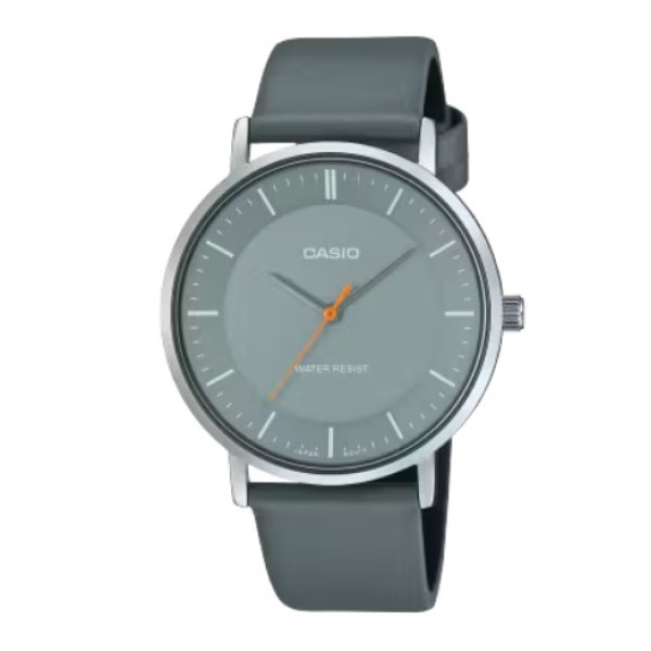 Casio Casual Leather Band Watch for Men - MTP-VT04L-8EDF