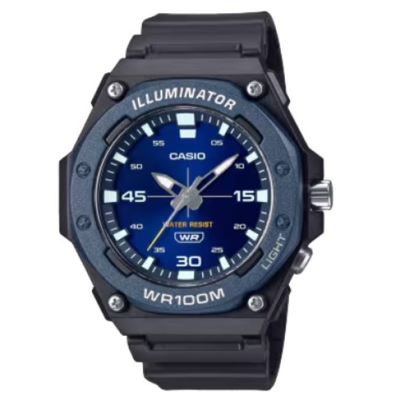 Casio Blue Dial Analog Watch for Men - MW-620H-2AVDF