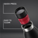Tefal Bludrop Water Bottle, 0.5L Capacity, Black - N3110110