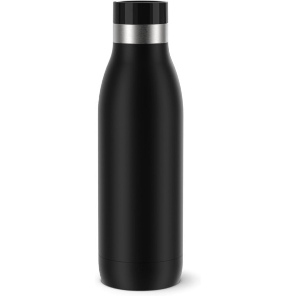 Tefal Bludrop Water Bottle, 0.5L Capacity, Black - N3110110