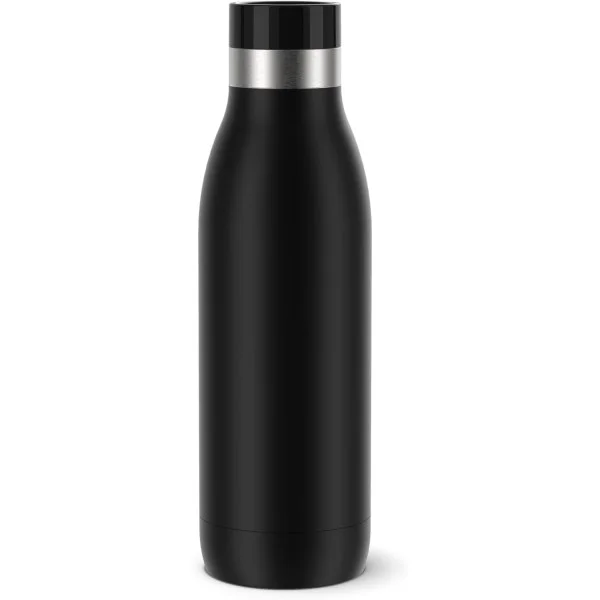 Tefal Bludrop Water Bottle, 0.5L Capacity, Black - N3110110