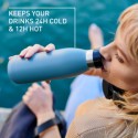 Tefal Bludrop Water Bottle, 0.5L Capacity, Blue - N3110310