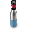 Tefal Bludrop Water Bottle, 0.5L Capacity, Blue Sleeve - N3110710