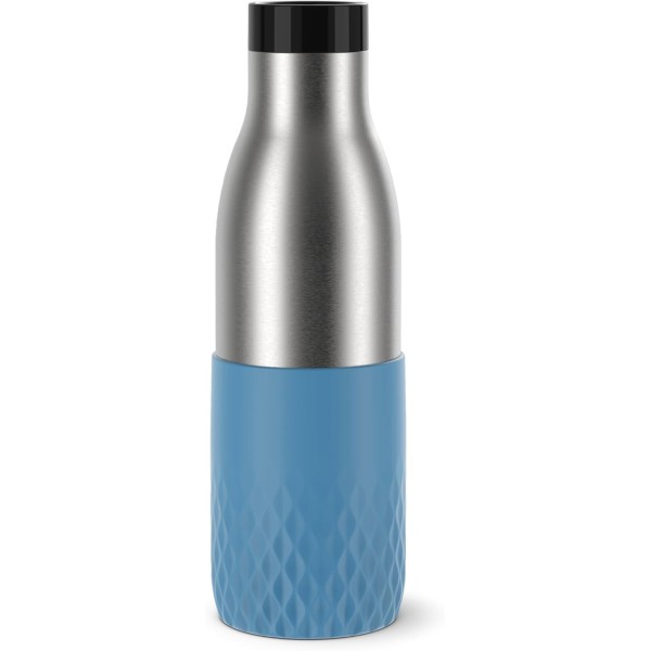 Tefal Bludrop Water Bottle, 0.5L Capacity, Blue Sleeve - N3110710