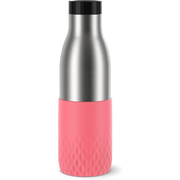 Tefal Thermal 0.5 Litre Capacity, Bludrop Bottle Pink Sleeve - N3110810