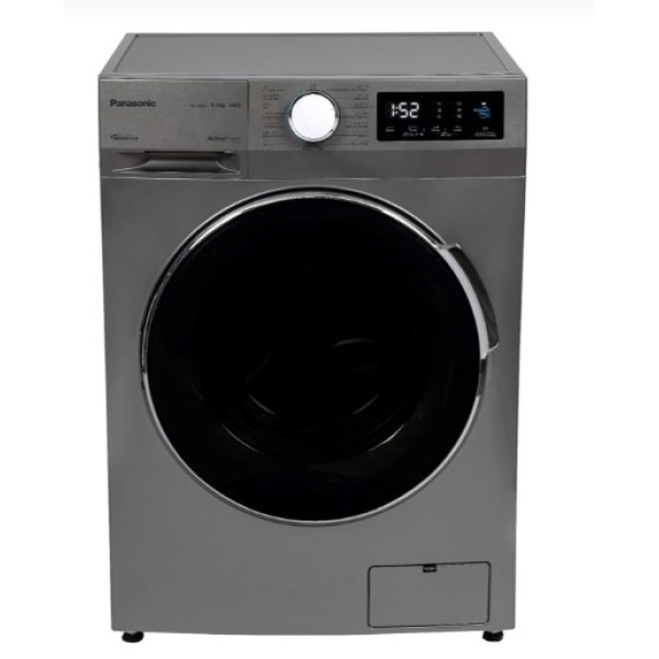 Panasonic Front Load Washer 7kg 1200 RPM, Silver - NA-14MG1LKW