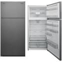 Panasonic Top Mount Freezer Refrigerator 478 Liters 17 CFT, Silver - NR-BC573VSKW