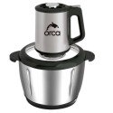 Orca 3 Liters Capacity, 400 Watts Stainless Steel Chopper - OR-3LC-MH-A1