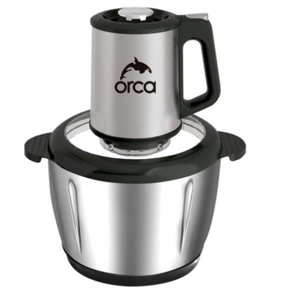 Orca 3 Liters Capacity, 400 Watts Stainless Steel Chopper - OR-3LC-MH-A1