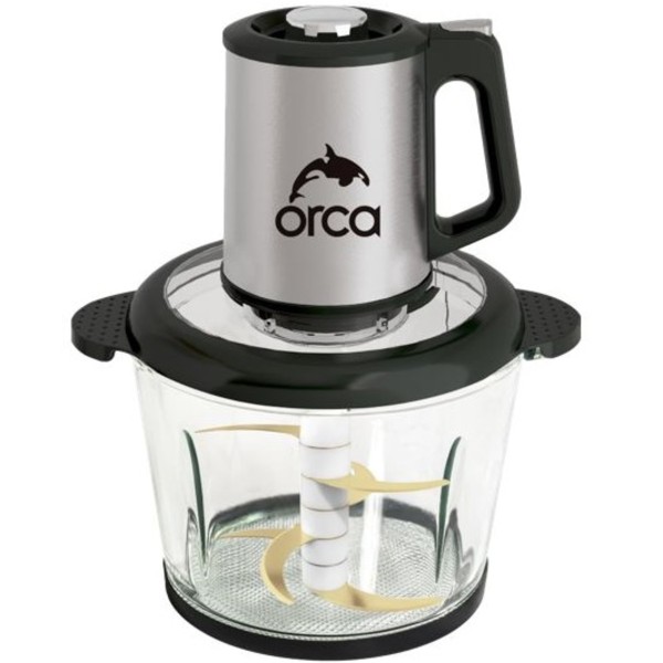 Orca 3Liters Capacity, 400 Watts Glass Chopper - OR-3LC-MH-A3