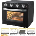 Orca 36 Liters Capacity 1800 Watts, Air Fryer Oven, Black - OR-AFO-36L(B)