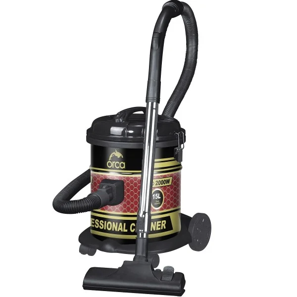 Orca 2000 Watts, 15 Liters Capacity, Drum Vacuum Cleaner - OR-DVC-1520