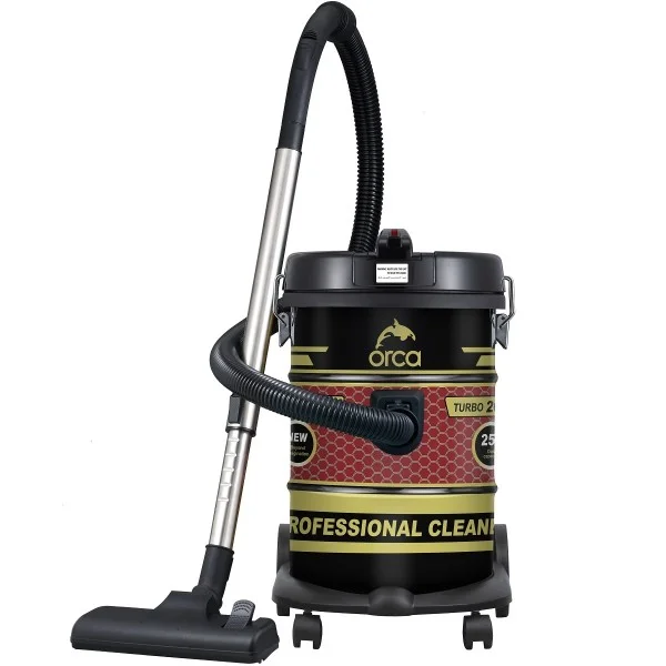 Orca 2000 Watts, 25 Liters Capacity, Drum Vacuum Cleaner - OR-DVC-2520