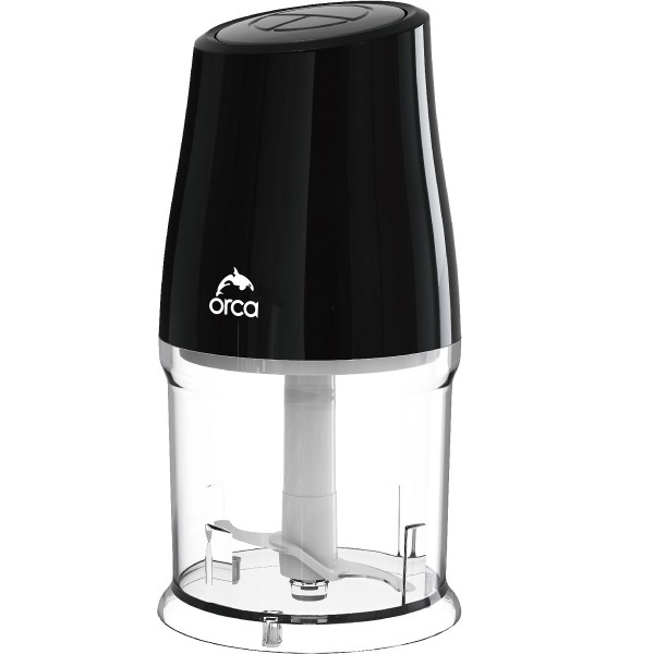 Orca 100Watts, 0.5 Liter Bowl Capacity, Mini Chopper, Black - OR-MC389