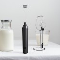 Orca Rechargeable 3 Speeds Electric Milk Frother, Black - OR-MF-13BS