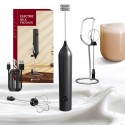 Orca Rechargeable 3 Speeds Electric Milk Frother, Black - OR-MF-13BS