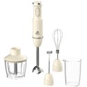 Orca Retro Hand Blender 600 Watts with Attachment, Beige - OR-RHB-01(B)