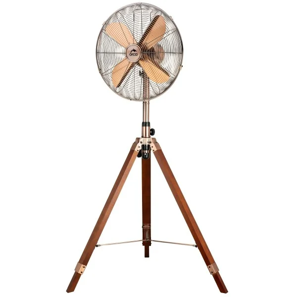 Orca 16-inch, Metal Stand Fan Tripod Base, Copper Colour - OR-SF-40MD
