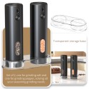 Orca Rechargeable Salt and Pepper Mill 110ml, Black - OR-SPM-65A