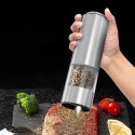Orca Rechargeable Salt and Pepper Mill 70ml, Stainless Steel - OR-SPM-S34A